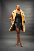 Women's Zuri Sheepskin Coat [Tan]