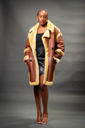 Women's Zuri Sheepskin Coat [Tan]