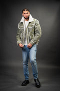 Men's Shepherd Shearling Jacket [Bean Stalk]