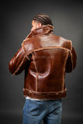 Men's Shepherd Shearling Jacket [Cognac]