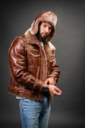 Men's Shepherd Shearling Jacket [Cognac]