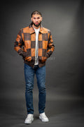 Men's Checkmate Jacket [Caramel Crunch /Copper]