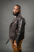 Men's Box Biker Jacket [Copper]