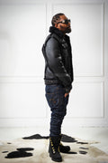 Men's Shepherd Shearling Jacket [Black]