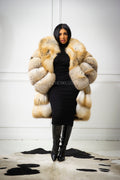 Women's Remi 3/4 Fox Coat [Golden Island]