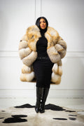 Women's Remi 3/4 Fox Coat [Golden Island]