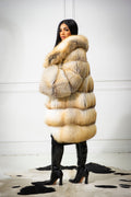 Women's Remi 3/4 Fox Coat [Golden Island]