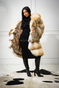 Women's Remi 3/4 Fox Coat [Golden Island]