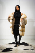 Women's Remi 3/4 Fox Coat [Golden Island]