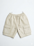 Men's Leather Cargo Shorts