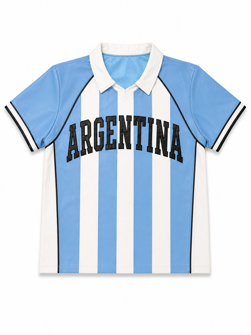 Men's Leather Football Jersey [Argentina]