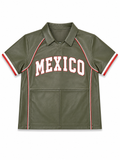 Men's Leather Football Jersey [Mexico]