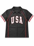 Men's Leather Football Jersey [USA]