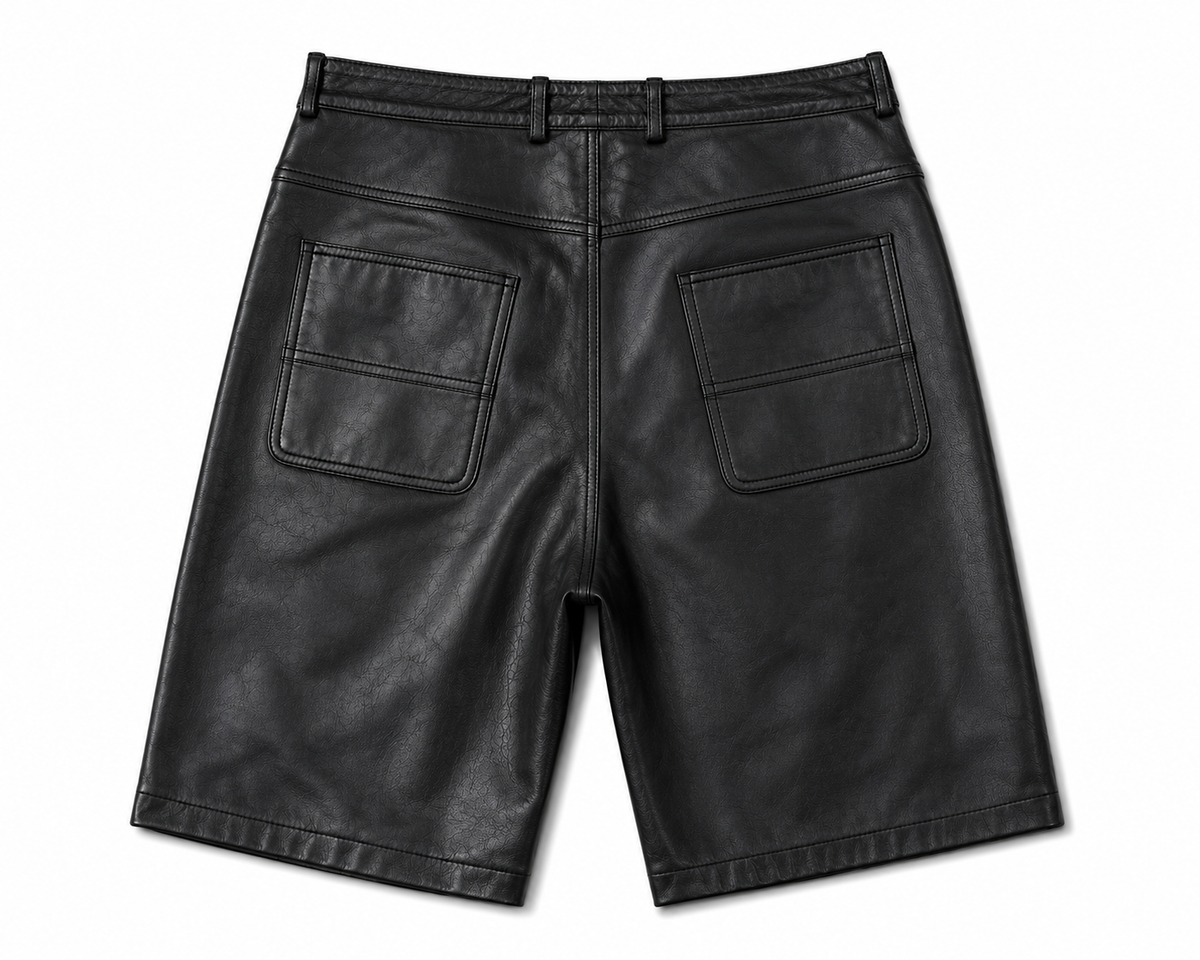 Men's Leather Carpenter Shorts