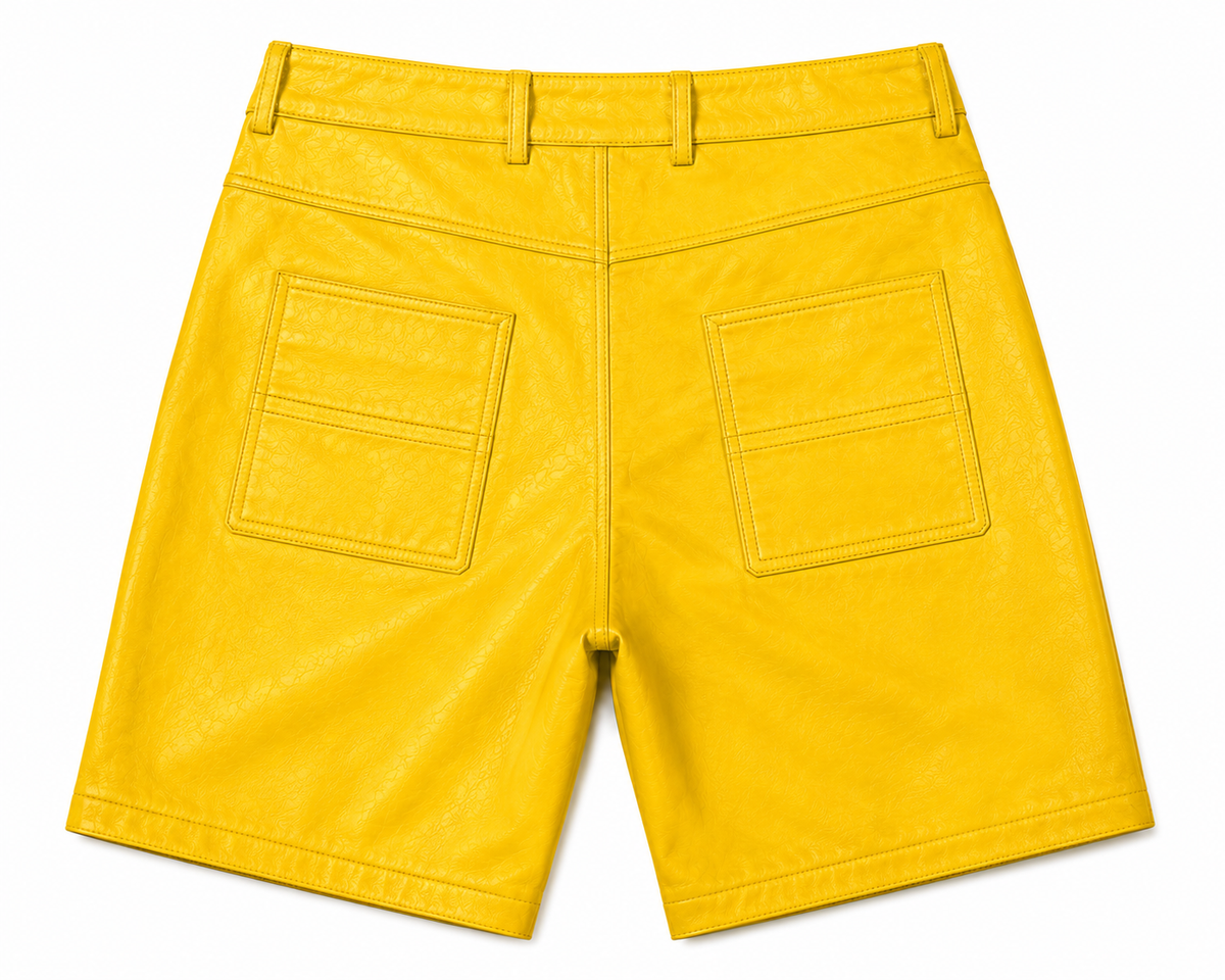 Men's Leather Carpenter Shorts