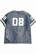 Men's Leather Jersey [Navy/White]