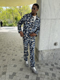 Men's Better Days Jacket And Pant Set [Blue Camo]