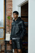 Men's Jude Leather Set  [Black]