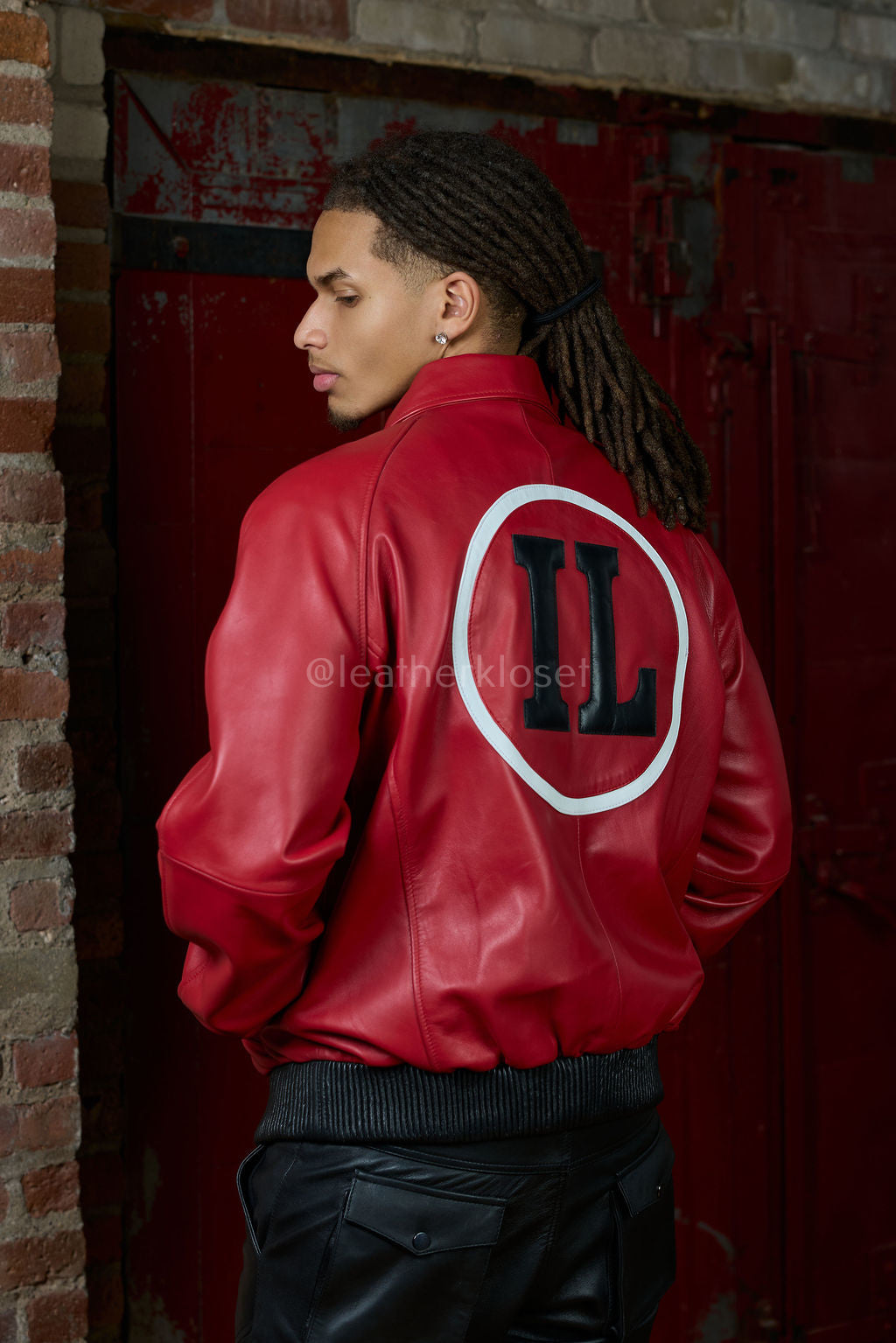 Men's 5 Borough Leather Bomber Jacket [Chicago]