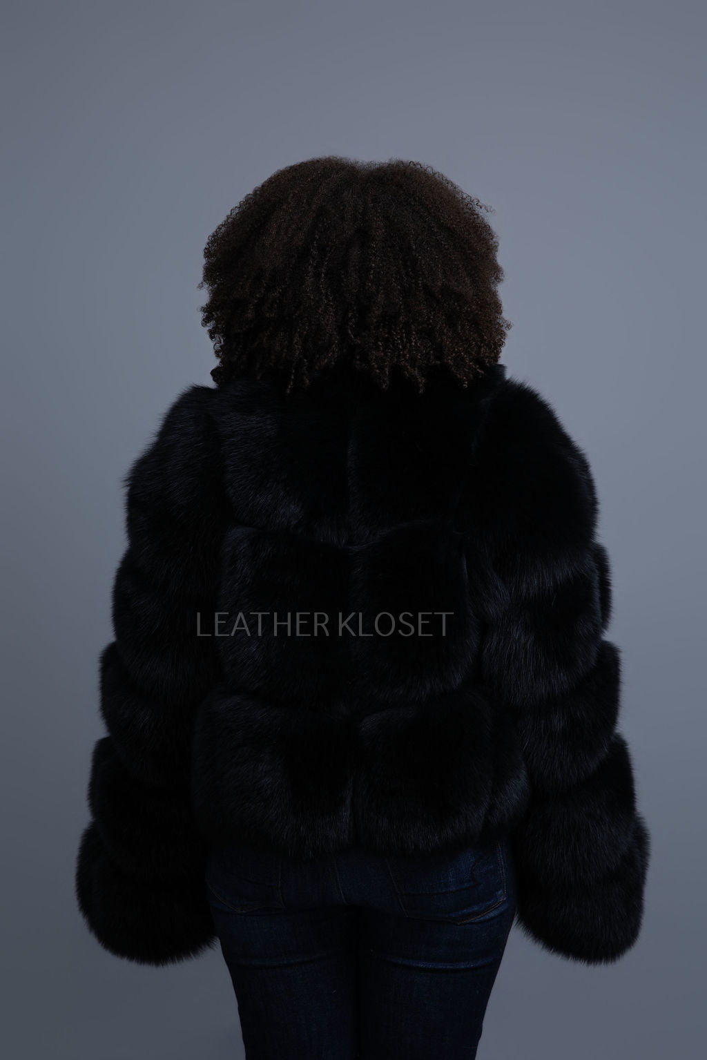 Women's Wendy Fox Bomber Jacket [Black]