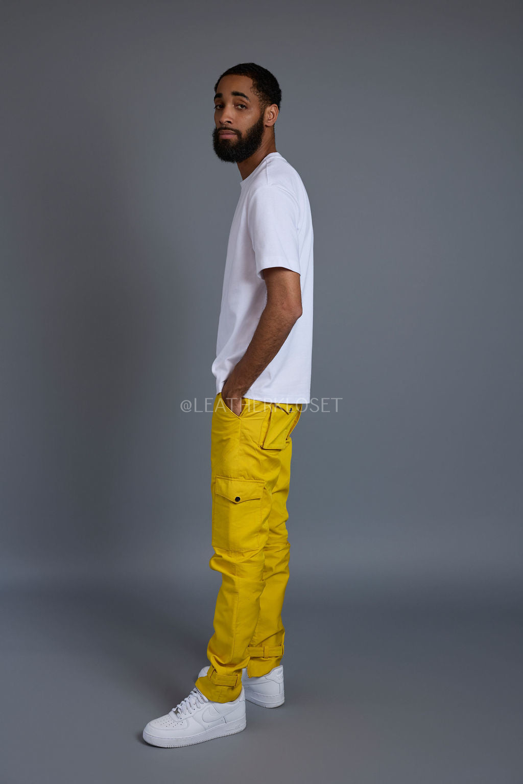 Men's Better Days Stack Pants Separate [Yellow]