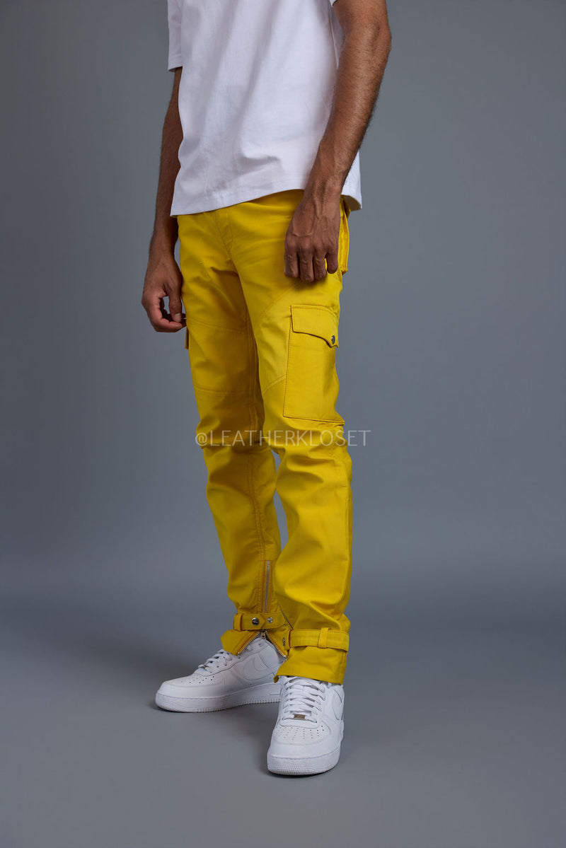 Men's Better Days Stack Pants Separate [Yellow]