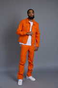 Men's Better Days Jacket And Pant Set [Orange]