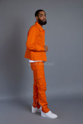 Men's Better Days Jacket And Pant Set [Orange]