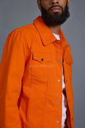 Men's Better Days Jacket And Pant Set [Orange]