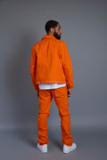 Men's Better Days Jacket And Pant Set [Orange]
