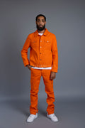 Men's Better Days Jacket And Pant Set [Orange]