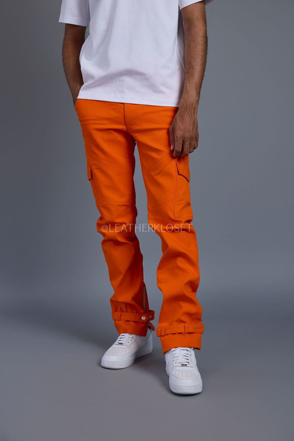 Men's Better Days Stack Pants Separate [Orange]
