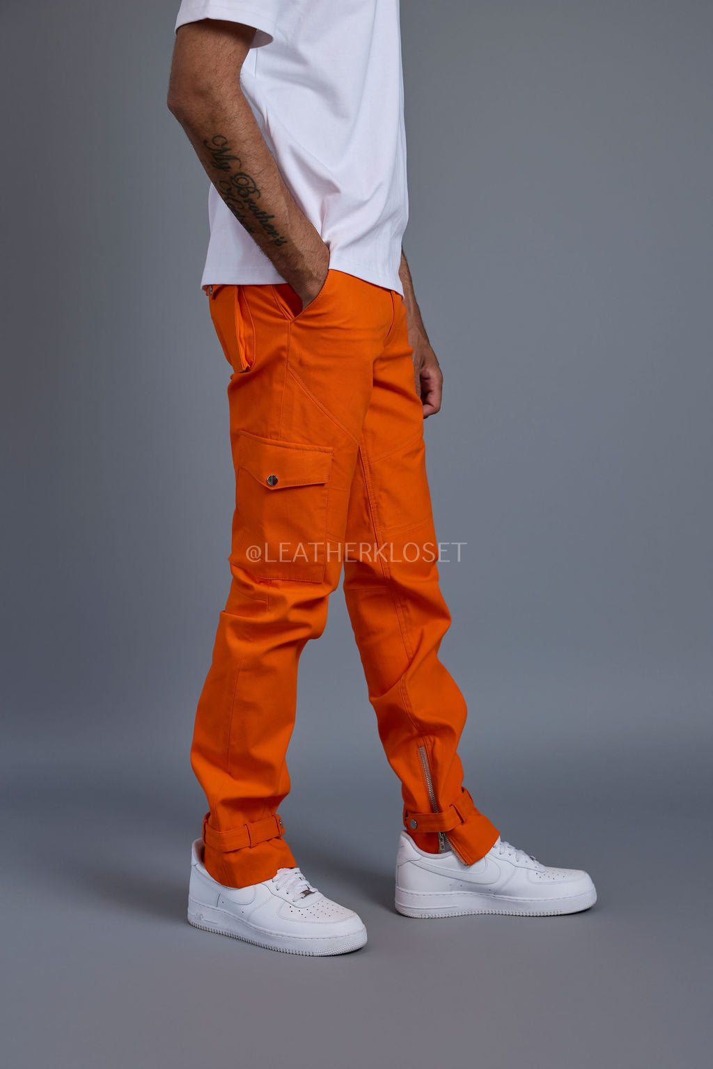 Men's Better Days Stack Pants Separate [Orange]