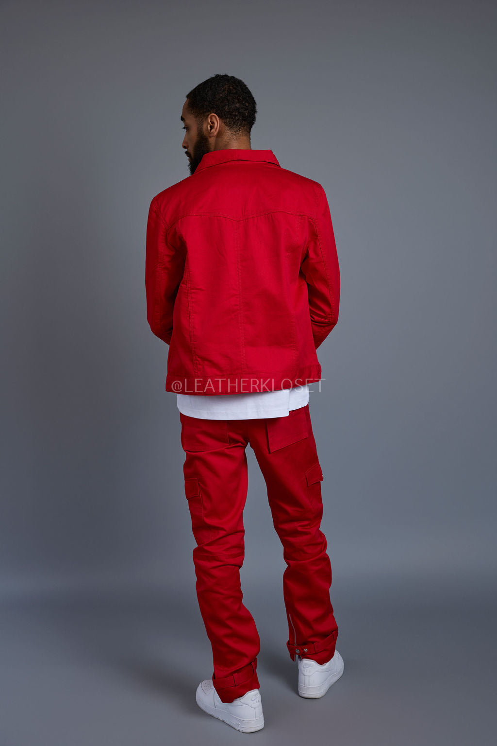 Men's Better Days Jacket And Pant Set [Red]