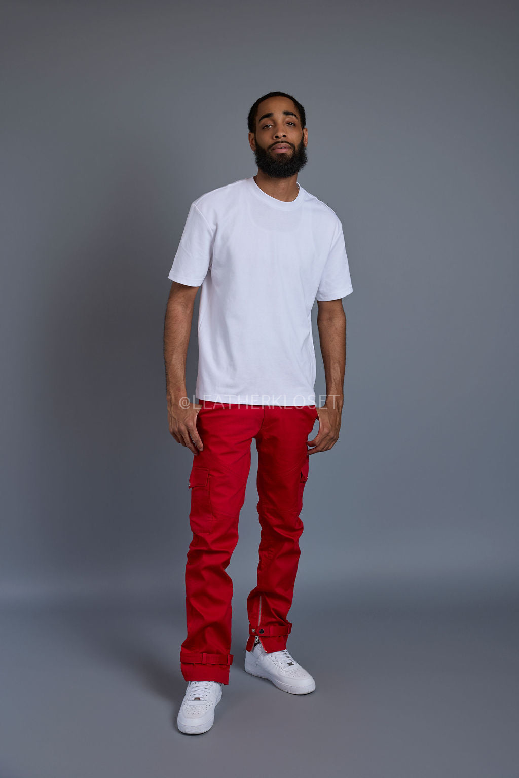 Men's Better Days Stack Pants Separate [Red]