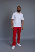 Men's Better Days Stack Pants Separate [Red]