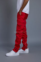 Men's Better Days Stack Pants Separate [Red]