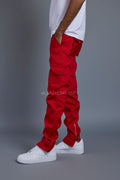 Men's Better Days Stack Pants Separate [Red]