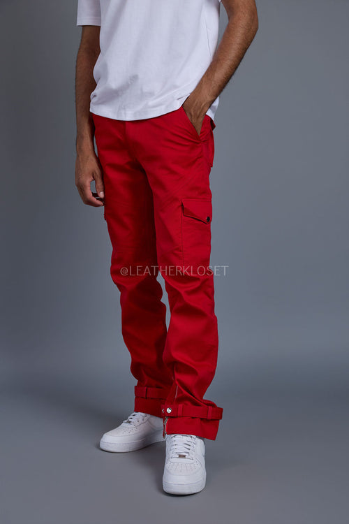 Men's Better Days Stack Pants Separate [Red]