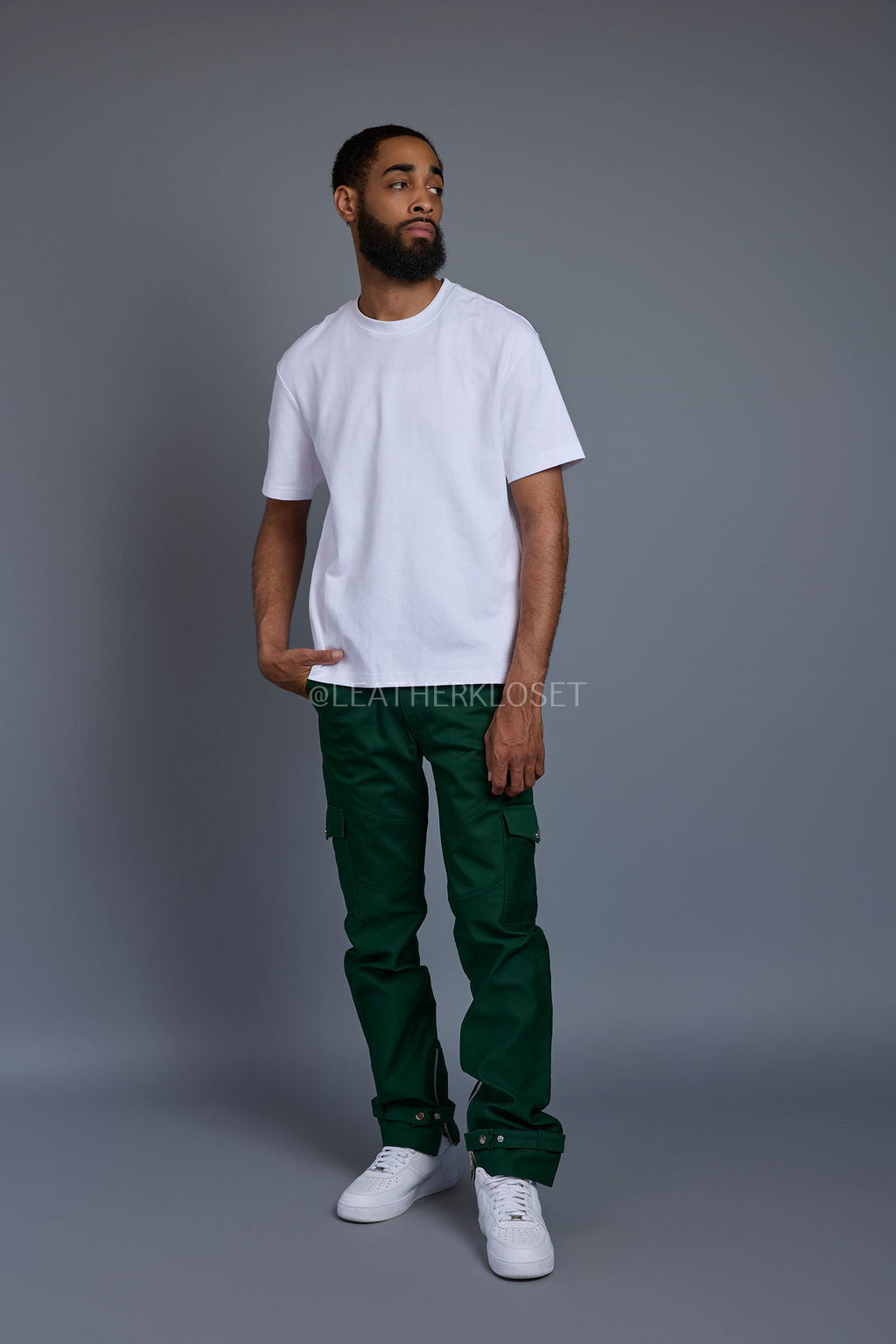 Men's Better Days Stack Pants Separate [Forest Green]