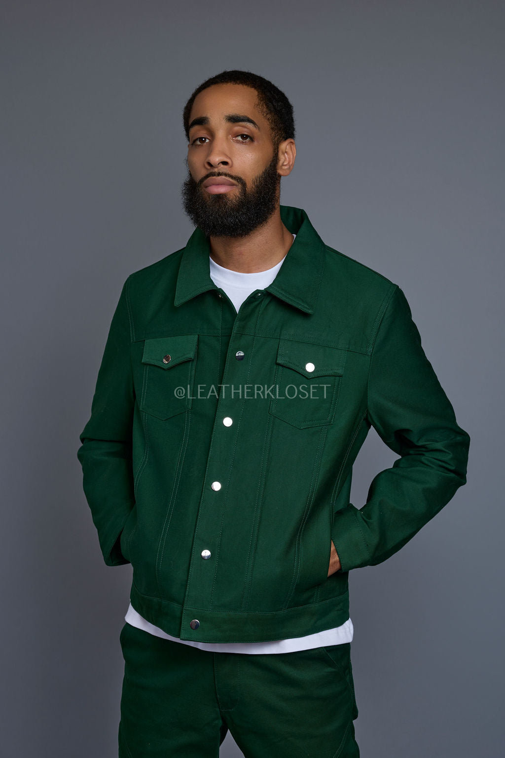 Men's Better Days Jacket And Pant Set [Forest Green]