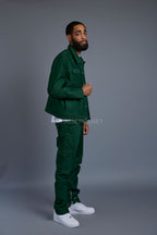 Men's Better Days Jacket And Pant Set [Forest Green]