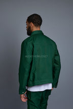 Men's Better Days Jacket And Pant Set [Forest Green]
