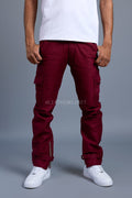 Men's Better Days Stack Pants Separate [Burgundy]