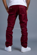 Men's Better Days Stack Pants Separate [Burgundy]