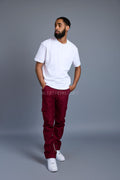 Men's Better Days Stack Pants Separate [Burgundy]