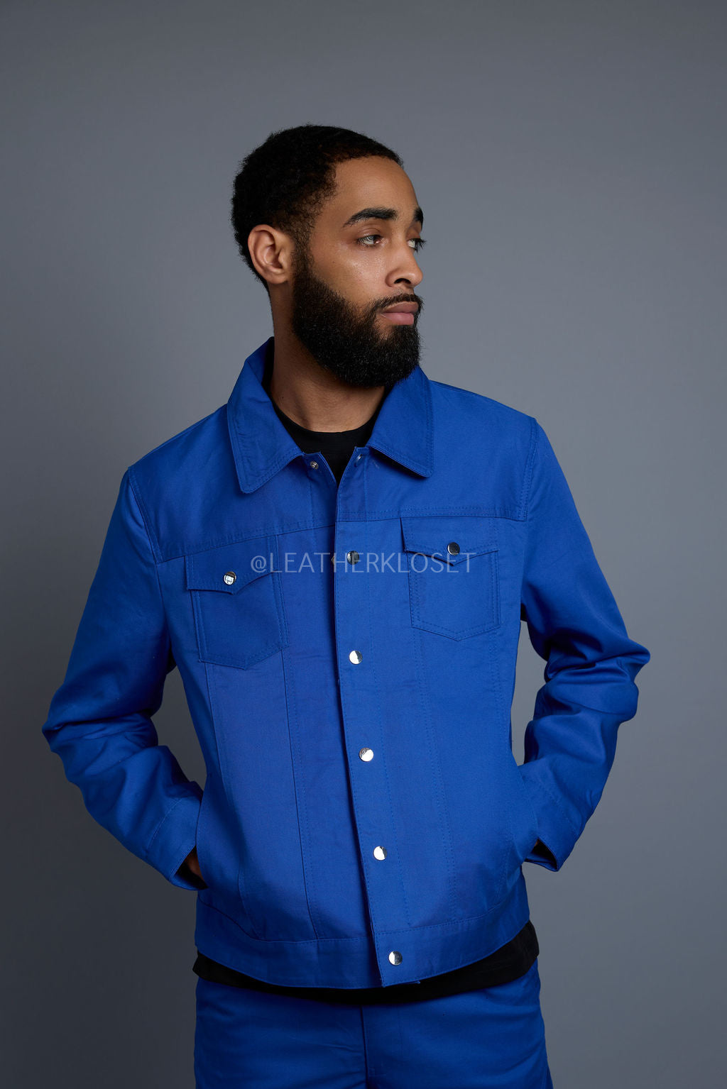 Men's Better Days Jacket And Pant Set [Royal Blue]