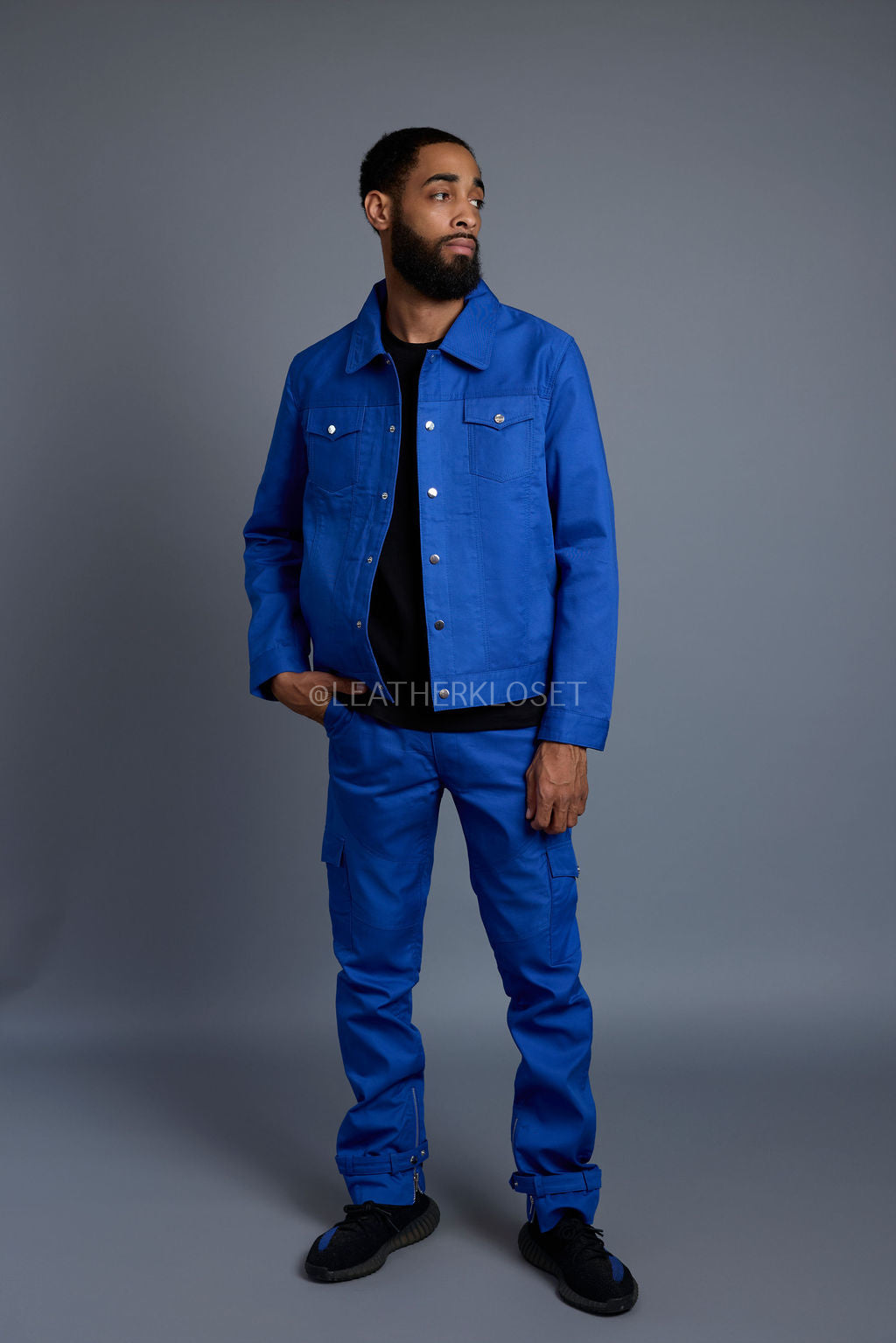 Men's Better Days Jacket And Pant Set [Royal Blue]