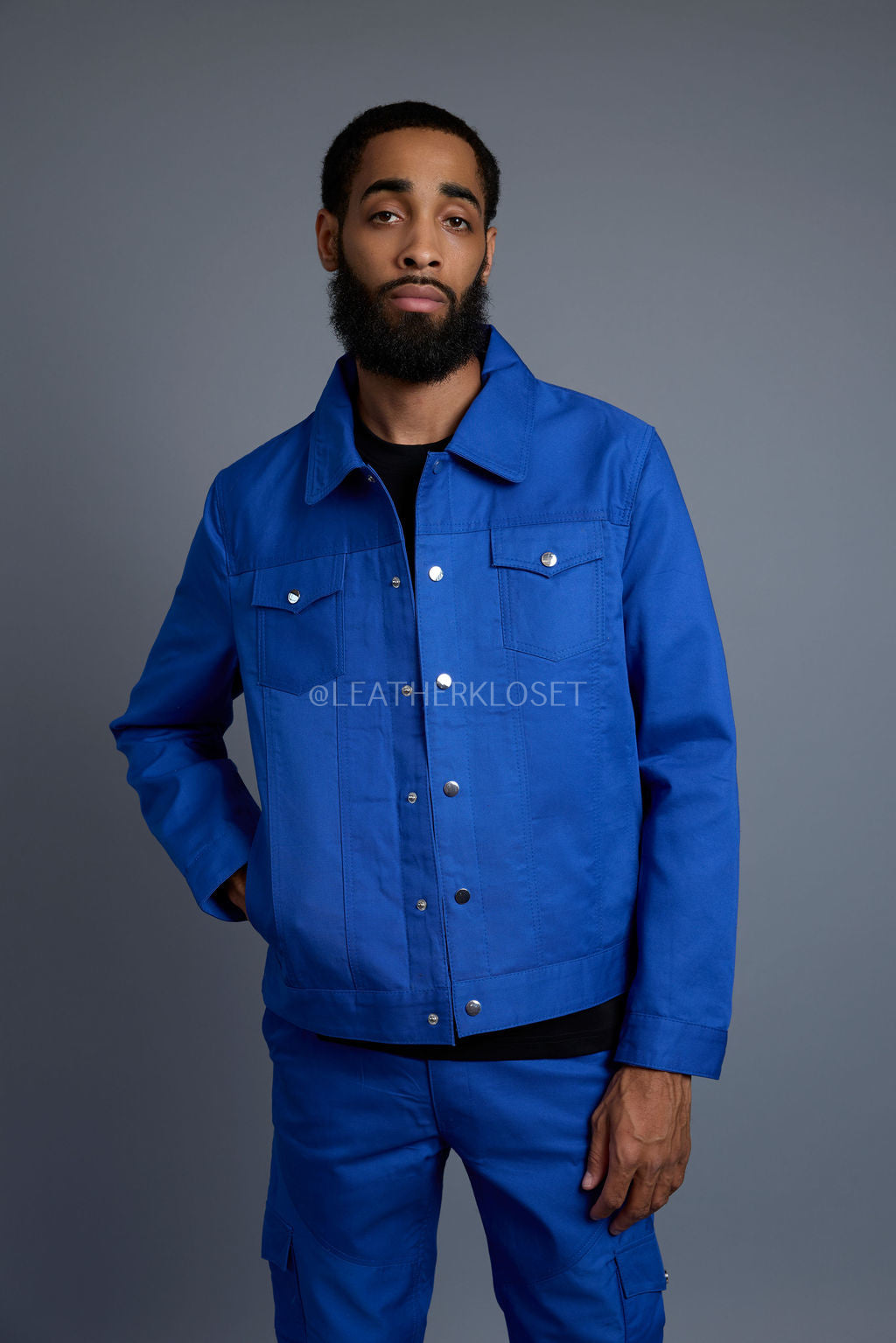 Men's Better Days Jacket And Pant Set [Royal Blue]