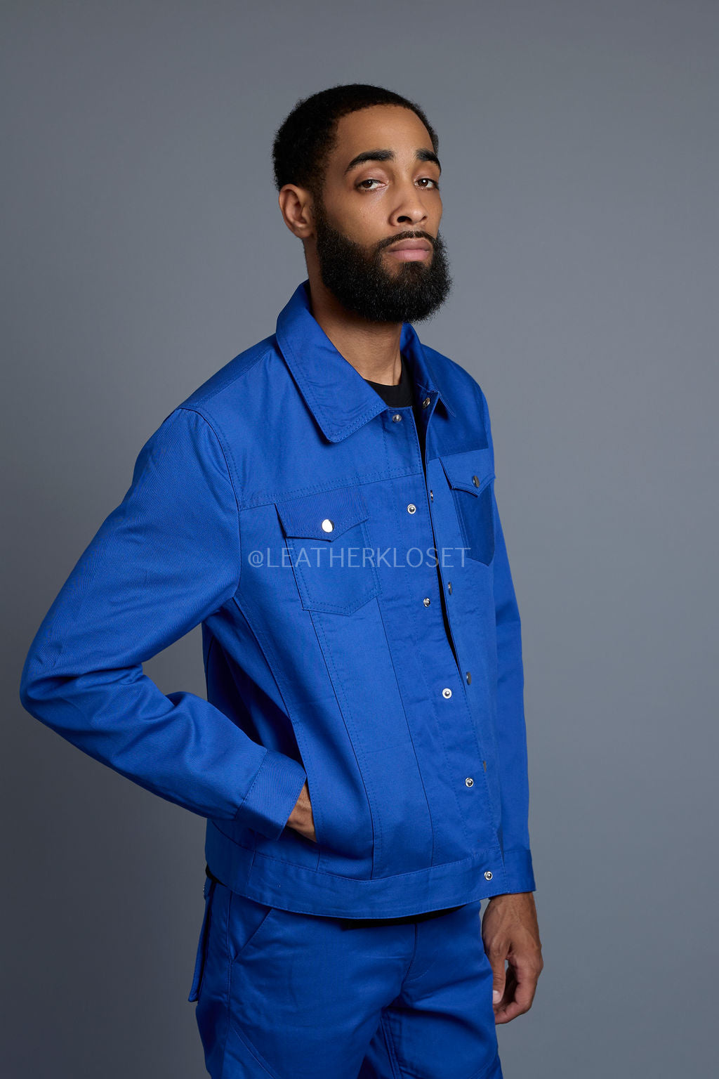 Men's Better Days Jacket And Pant Set [Royal Blue]